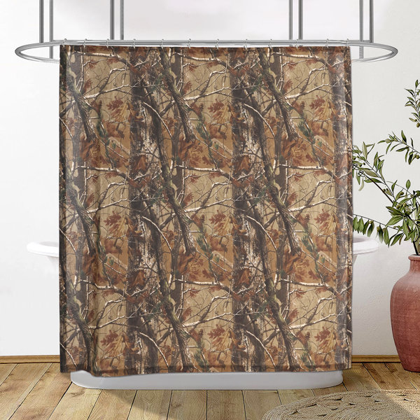 Realtree All Purpose 100 Polycotton Camouflage & Hunting Camo Shower